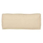 vidaXL Set de coussins de palette 2 Pièces Beige 100 x 40 x 8 cm