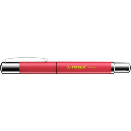 Stylo-plume STABILO beFab! - Collection UNI-COLORS : rouge pasteque