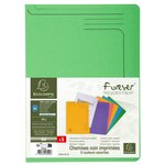 Paquet 5 Chemises Coin Forever® - A4 - Couleurs Assorties - X 8 - Exacompta