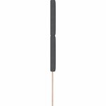 vidaXL Tête de lit avec tête de lit Gris foncé 80 cm Tissu côtelé