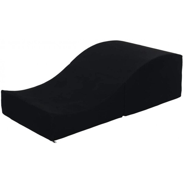 Fauteuil relaxant rabattable préformé noir