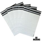 Lot de 50 de pochettes plastique n°2 aller retour - 60microns - 320x410+70