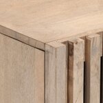vidaXL Buffet 40x34x75 cm bois massif de manguier