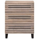 vidaXL Buffets 2 Pièces 60x34x75 cm bois massif de manguier