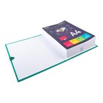 Chem dos ext. Velcro-sans rabat vert EXACOMPTA