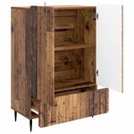 vidaXL Buffet Bois ancien 66 x 34 5 x 97 cm Bois d'ingénierie