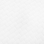 vidaXL Coussin de sommeil Blanc 70 x 50 x 18 cm