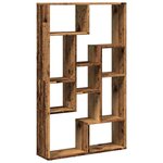 vidaXL Bibliothèque vieux bois 72x20x120 5 cm bois d'ingénierie