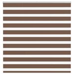 vidaXL Store zèbre marron 140x150cm largeur du tissu 135 9cm polyester