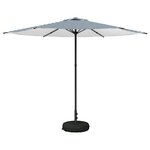 vidaXL Parasol de jardin 300 x 300 cm Polyester Rectangulaire