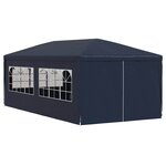 vidaXL Tente de réception 3 x 6 m Bleu