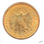 Mini médaille monnaie de paris 2009 - la grande mosaïque du chœur