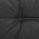 vidaXL Canapés centraux de jardin avec coussins anthracite 2 Pièces