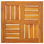 vidaXL Dessus de table 40x40x2 cm carré bois massif d'acacia