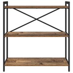 vidaXL Bibliothèque Bois ancien 80 x 30 x 83 cm Bois d'ingénierie