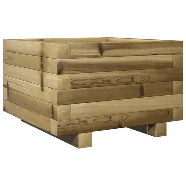 vidaXL Jardinière 40x40x26 5 cm bois de pin imprégné