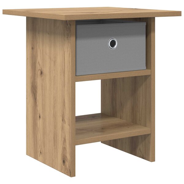vidaXL Table de chevet Chêne artisanal 41 x 40 x 45 cm