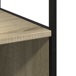 vidaXL Armoire de salle de bain chêne sonoma 35x37 5x166 cm