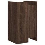 vidaXL Buffet chêne marron 45x35x75 cm bois d'ingénierie