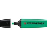 Surligneur BOSS ORIGINAL Rechargeable Pointe Biseautée 2-5 mm Turquoise x 10 STABILO