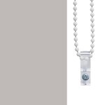 vidaXL Store enrouleur de douche avec cassette largeur du tissu 106 cm