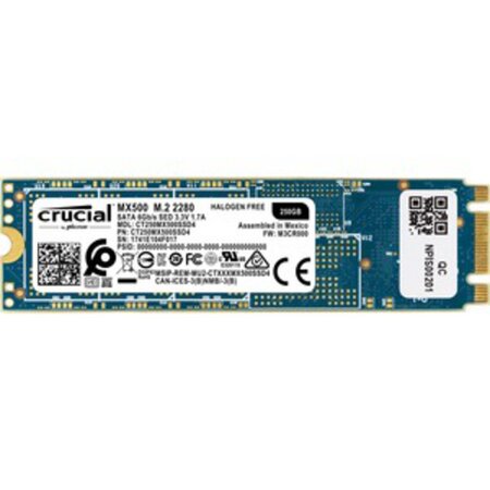 Disque Dur SSD Crucial MX500 250Go - SATA M.2 Type 2280