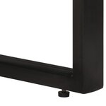 vidaXL Bureau avec 2 tiroirs 110x50x77 cm Bois solide de Sesham