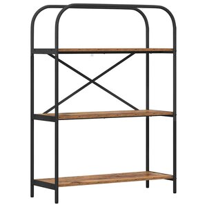 vidaXL Étagère Bois ancien 80 x 30 x 109 cm Bois d'ingénierie