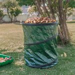 Sac à déchets de jardin - Forme pop up - Contenance : 90 Litres