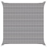vidaXL Voile d'ombre Anthracite et blanc 4 x 4 m HDPE