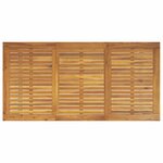 vidaXL Ensemble de salle à manger pour jardin 5 Pièces Gris et marron