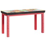 vidaXL Tables à empiler 3 Pièces en bois massif