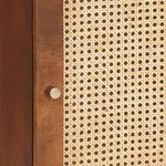 vidaXL Cabinet de salle de bain avec étagère Marron 38 x 33 5 x 48 cm