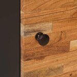 vidaXL Cabinet de chevet Marron 40 x 33 x 46 cm Bois de mangue massif