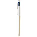 Boîte 12 stylos 4 couleurs Pearl assortis