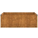 vidaXL Lit surélevé de jardin 100x50x36 cm acier corten