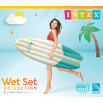 Intex Planche de surf gonflable Surf's Up Mats 178x69 cm 58152EU