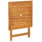 vidaXL Ensemble de bistro 3 Pièces anthracite tissu et bois massif