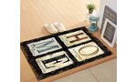 Tapis d'intérieur HOME 60 x 90 cm - Noir