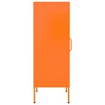 vidaXL Armoire de rangement Orange 42 5x35x101 5 cm Acier
