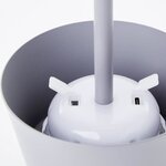 Lampe de table d'extérieur Picco - LED et solaire - Métal et plastique - 5 W - Gris dépoli