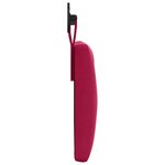 vidaXL Tête de lit suspendue Avec lumière LED Bordeaux Velours