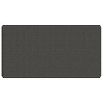 vidaXL Tapis de couloir aspect sisal anthracite 80x150 cm