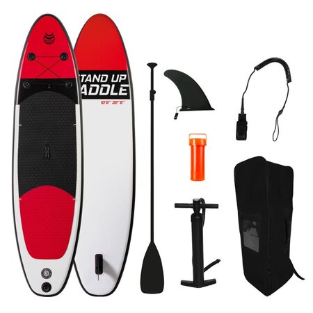 Paddle gonflable olatu 10'8'' 32'' 6'' (325x81x15cm) avec pompe  pagaie  leash et sac de transport