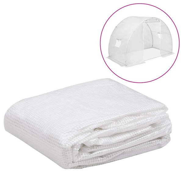 vidaXL Couverture de remplacement serre (4 5 m²) 3x1 5x2 m Transparent