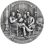 Pièce de monnaie en Argent 5 Dollars g 62.2 (2 oz) Millésime 2024 STUDY IN SCARLET