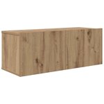 vidaXL Ensemble meuble TV 8 Pièces chêne artisanal 100 x 30 x 30 cm