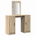 vidaXL Table de Toilette Marron 102 x 33 x 135 cm Bois d'ingénierie