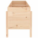 vidaXL Lit surélevé de jardin 160x50x57 cm bois de pin massif