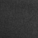 vidaXL Chaises pivotantes à manger lot de 6 Noir Tissu